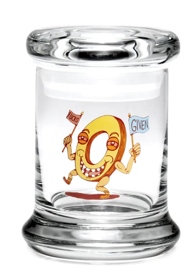 Glass Stash Jar by: 420 Science