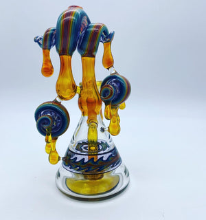 Crux Glass Honey Drip Storm Cloud rig